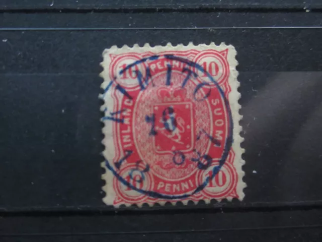 Timbre De Finlande N° 22 - Cachet Bleu  Kimito