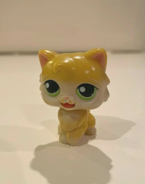 LITTLEST PET SHOP LPS First Generation Cat Rare Authentic, Moving