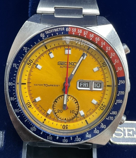 RARE SEIKO 6139-6005 “True Pogue” Chronograph- March 1971 Full Set
