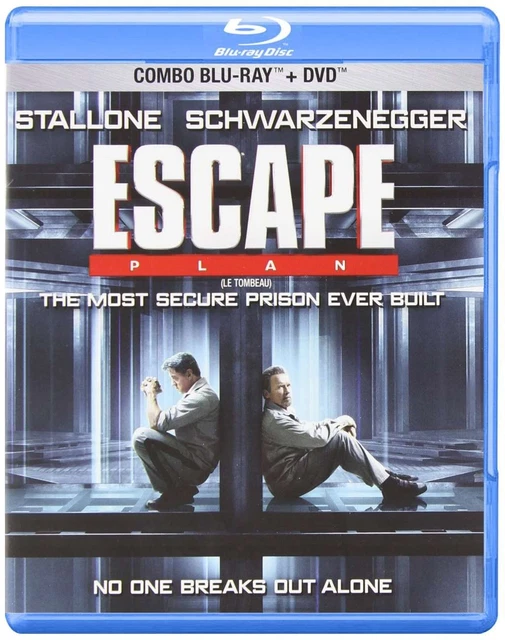 ESCAPE PLAN (BLU-RAY DVD) DVD Very Good Sylvester Stallone