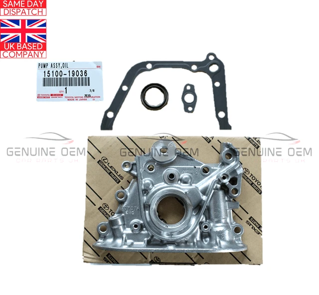 GENUINE TOYOTA OIL Pump Assy. For Corolla GTS AE86 MR2 1.6L 1510019036