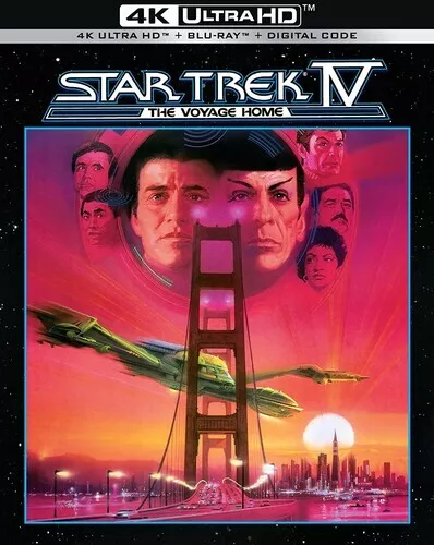 Star Trek IV: The Voyage Home [New 4K UHD Blu-ray] With Blu-Ray, 4K Mastering,