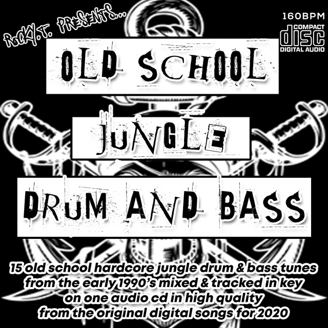 OLD SCHOOL JUNGLE DRUM & BASS 2020 NEW DJ MIXED CD 90's RAVE HARDCORE JUNGLE HQ