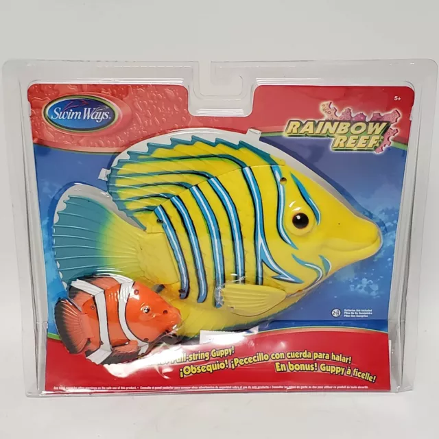 SWIM WAYS RAINBOW Reef Realistic Yellow Blue Fish with Bonus