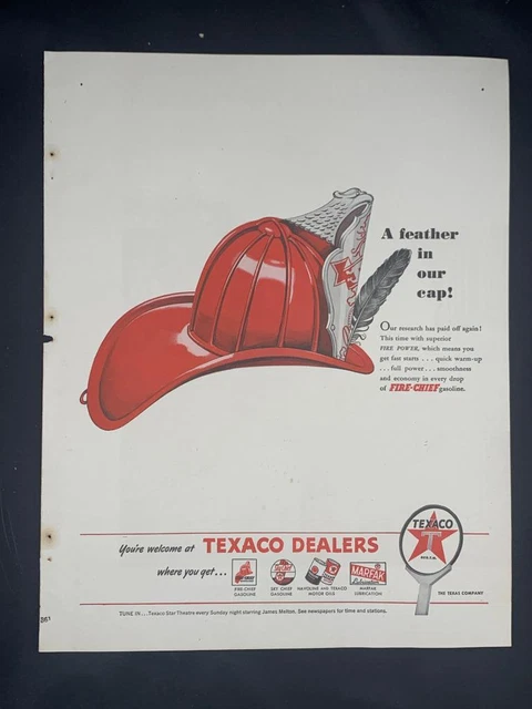 Magazine Ad* - 1946 - TEXACO - (#6)