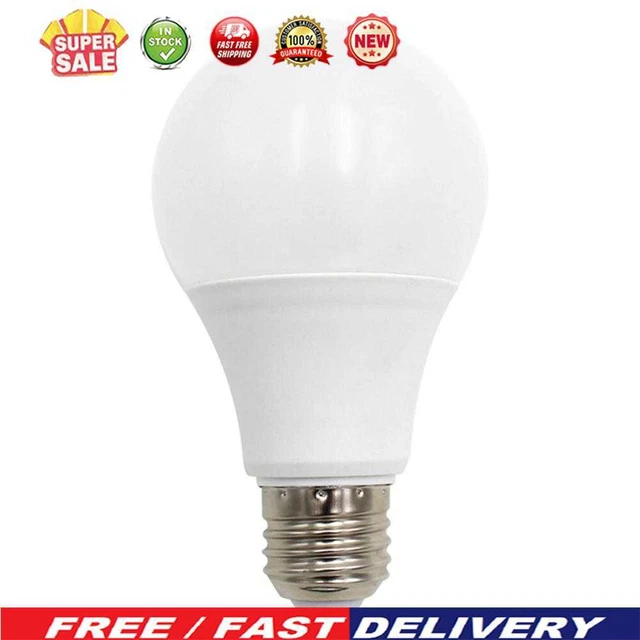 SOUND+LIGHT SENSOR CONTROL LED Lamp Automatic Smart Sensor Bulb Light ...
