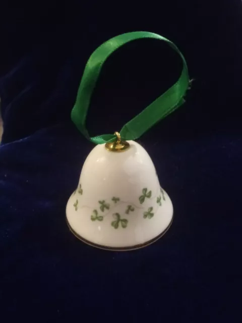 Royal Tara Fine Ireland Clover Bell Porcain Small 1.5"