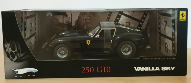 Ferrari 250 GTO Hot Wheels Elite Vanilla Sky 1/18 Édition Limitée 5 000...