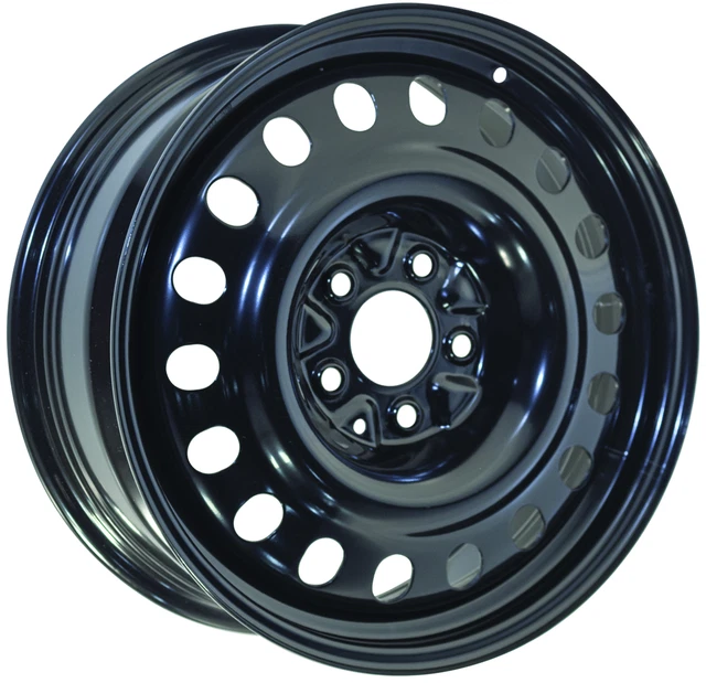 Steel Wheels Black 17x7 5x120 ET40 CB67.1 Wheel Fits 2012-2015 Cadillac CTS Perf