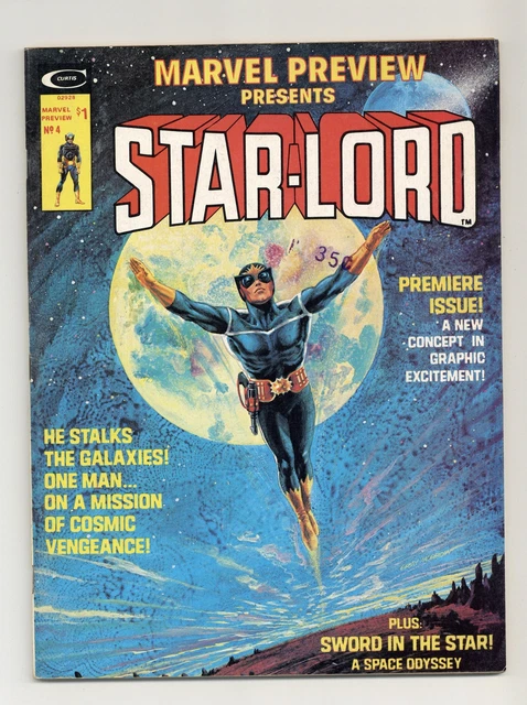 Marvel Preview #4 FN- 5.5 1976 1st app. and origin Star-Lord