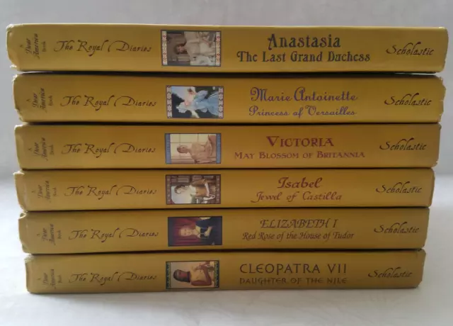 Dear America Book Lot of 6 The Royal Diaries