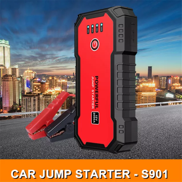 Portable Car Jump Starters 20000mAh Power Bank Emergency Auto Battery Starting