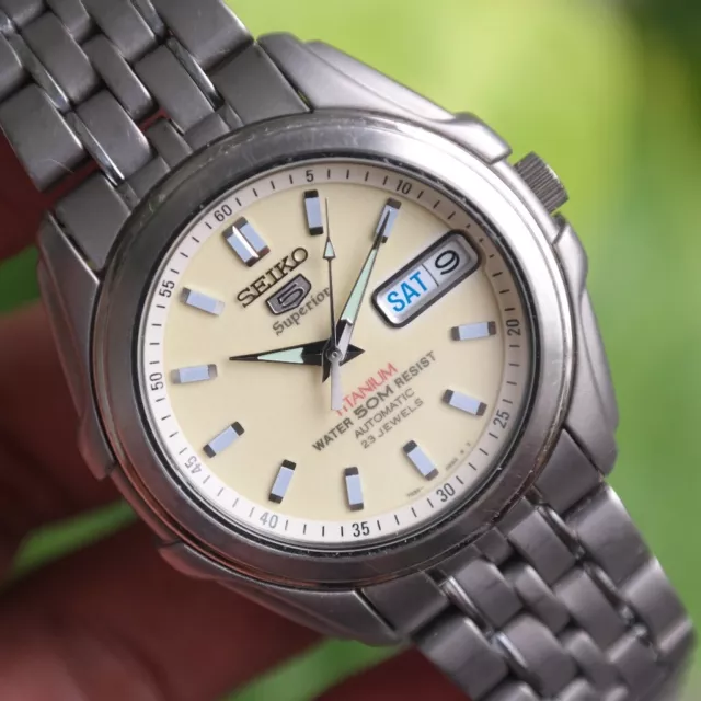 Seiko superior titanium hotsell