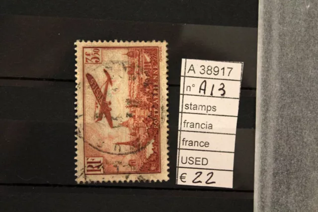 Stamps Francobolli Francia France Used N. A13 (A38917)