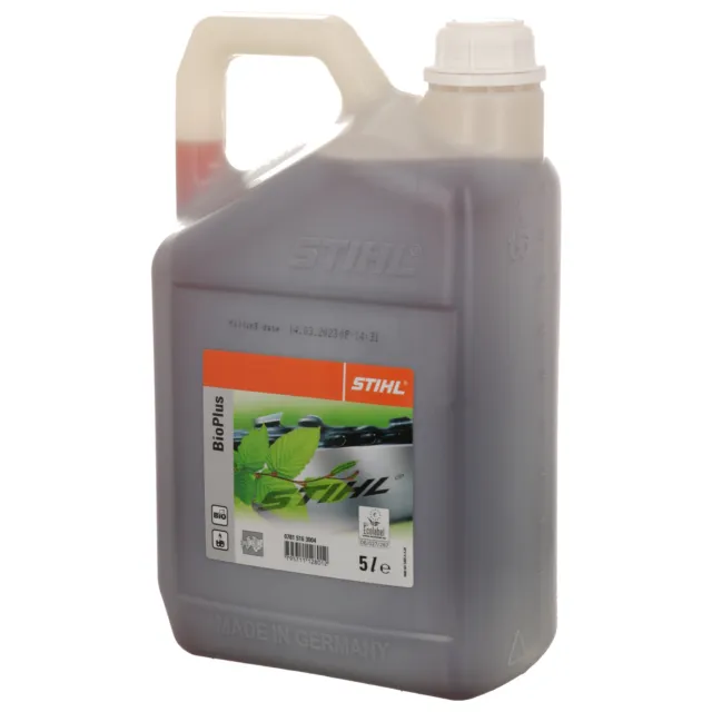 STIHL Sägekettenhaftöl BioPlus 5 L Flasche 0781 516 3004