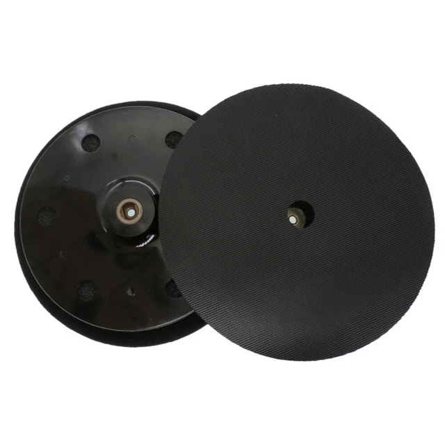 Soutien Coussinet Mural Polissage 1 PC 215mm Noir for Cloison Sèche Ponceuse