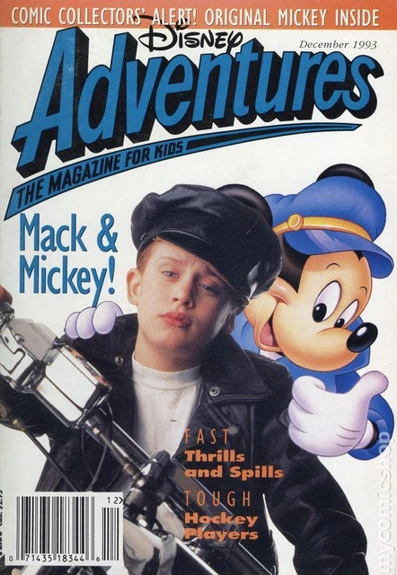 Disney Adventures Digest Vol. 4 #2 VG/FN 5.0 1993 Stock Image Low Grade