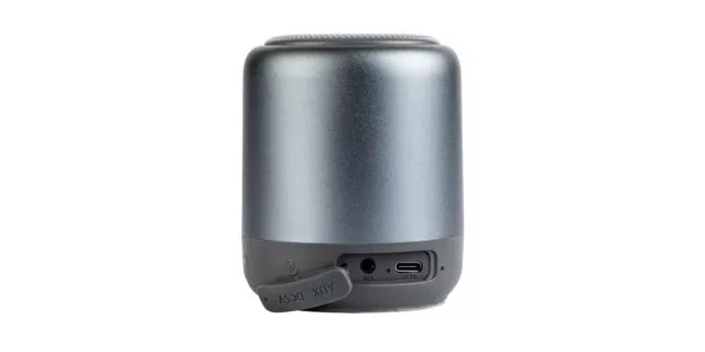 Silvercrest Mini Bluetooth-Lautsprecher Soundbox Musik Box Speaker silber