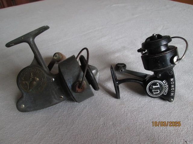 Lot De 2 Anciens Moulinets De Pêche En Mer PIONEER 398 – Fabriqués Au Japon – Occasion