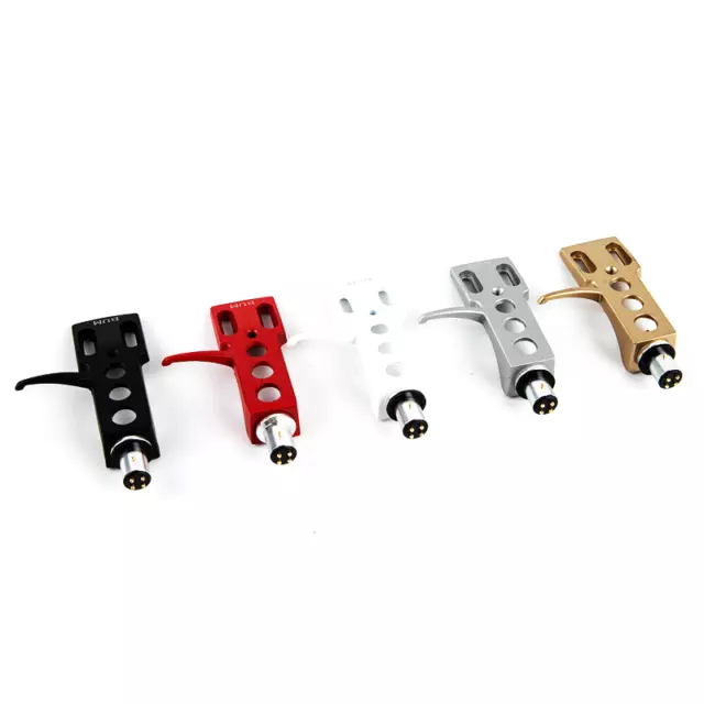 TURNTABLE HEADSHELL MOUNT Universal LP Phono Cartridge Replacement Head ...