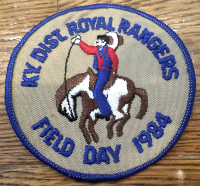Royal Ranger Field Day 1984 Ky District R.R.  Royal Ranger Uniform Patch