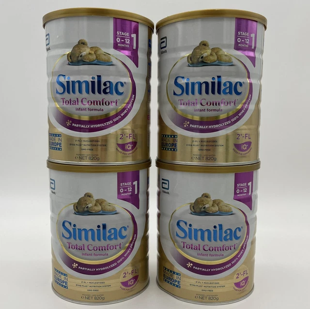 SIMILAC TOTAL COMFORT Infant Formula Stage 1 Expires 7/27/2025 4 Large