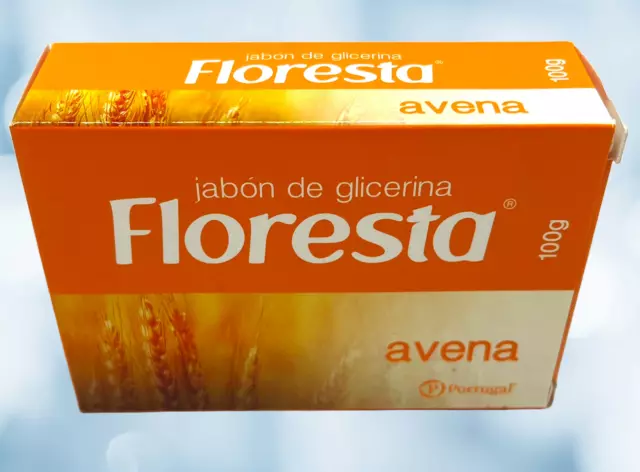 Jabon Avena Floresta (100g) (1 Barra) Floresta Oatmeal Soap