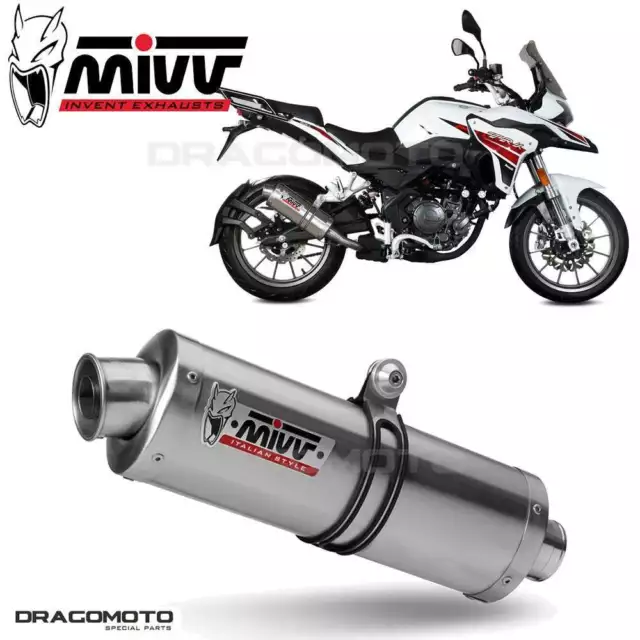 BENELLI TRK 251 2019 2020 échappement Oval MIVV