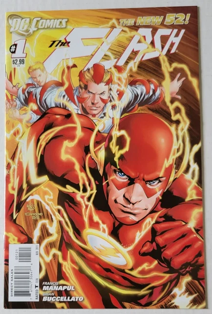 💥The Flash #1 Reis Variant New 52! Dc 2011 Flashpoint Nm💥