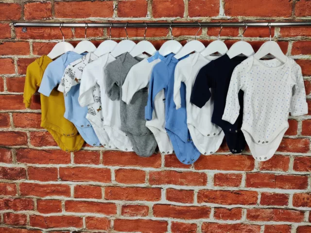 Baby Boys Bundle Age 0-3 Month Next Gap M&S Etc Babygro Sleepsuit Nightwear 62Cm