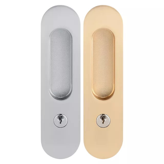 Sliding Door Lock Handle Anti-theft With Keys For Barn Wood Furniture For Home