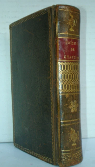 POESIES DE CHAULIEU et du Marquis de LA FARE - 1803- BELLE RELIURE EUR ...