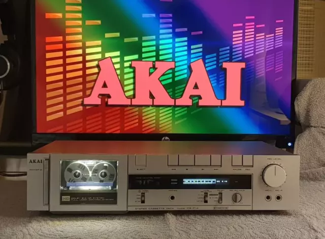 AKAI CS-F14 STEREO CASSETTE DECK - Piastra cassette - DOLBY