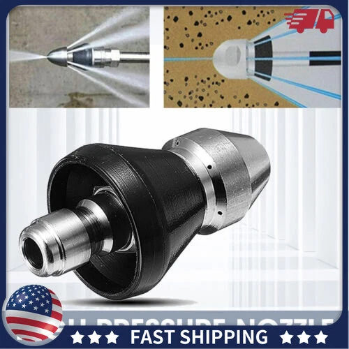 Sewer Cleaning Washer High-pressure Nozzle for Garden Hose Drain Clog Remover t6