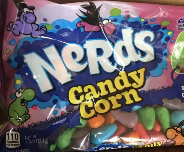 Nerds CANDY CORN Soft & Chewy Candy Fall Halloween -1ea 4oz Bag-Brand  New-SHIP24