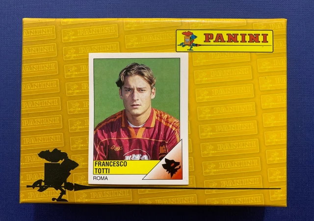 1st Panini sticker of Francesco TOTTI (AS Roma 1994-95