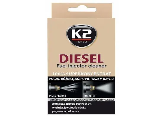K2 DIESEL Pulitore Iniettori per Diesel ET3121 50ml Facile da usare