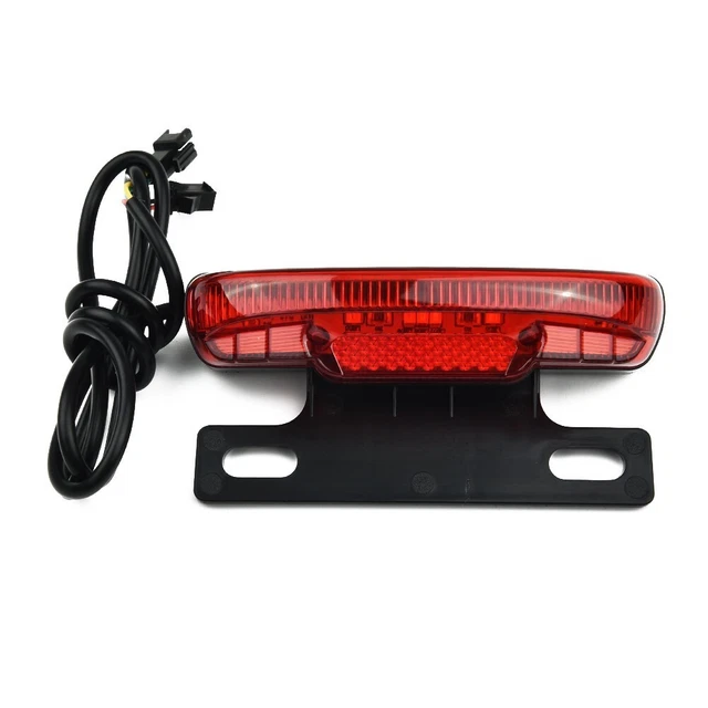 Warning LED Lamp Light Light/Tail Rear Safety 36-60V Ebike For Electric Bicycle