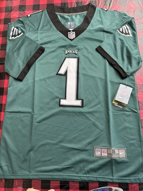 Philadelphia Eagles #1 Jalen Hurts Jersey - Green - Bluefink