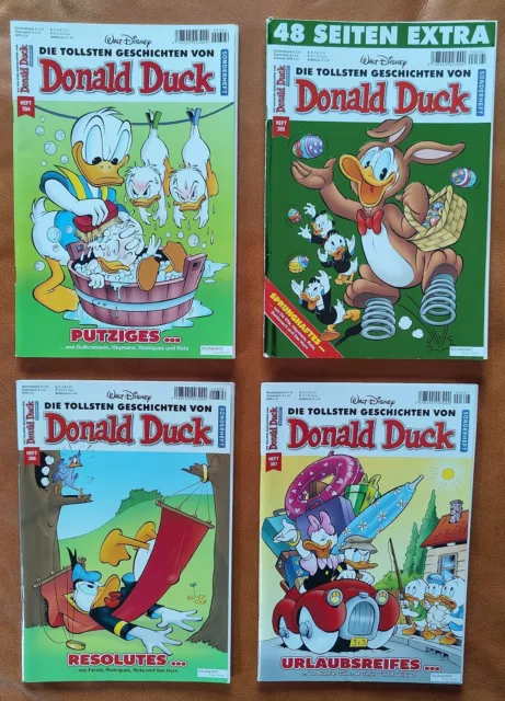 Die tollsten Geschichten von Donald Duck - 4 Sonderhefte -  394, 395, 396, 397