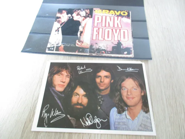 Pink Floyd Bravo-Mini-Staralbum Ausgabe 20/1980 & 1Autogrammkarte Pink Floyd