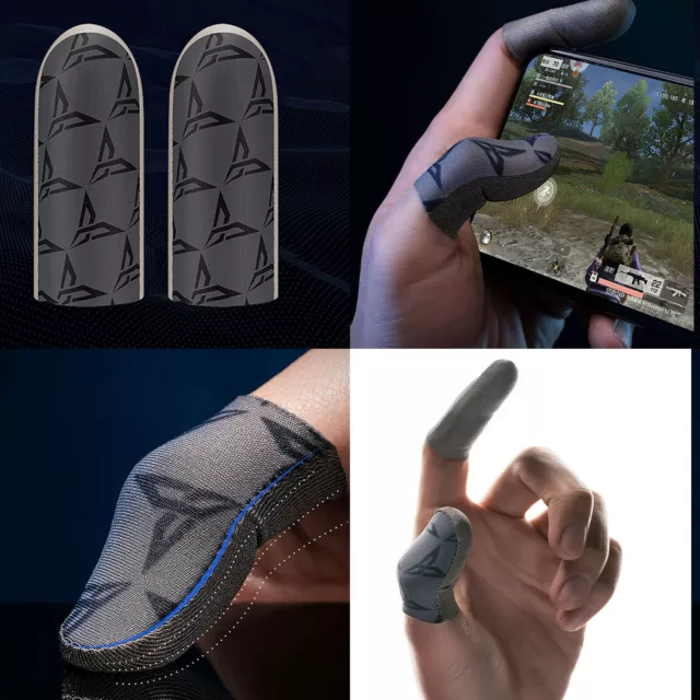 For PUBG Mobile Game Sweat-proof Non-slip Touch Gaming Thumb Finger Sleeve Cover