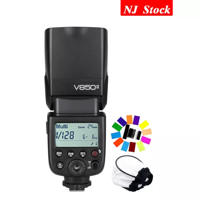 Godox V850II Camera Flash Speedlite For Canon Nikon Sony Fuji Lumix Panasonic