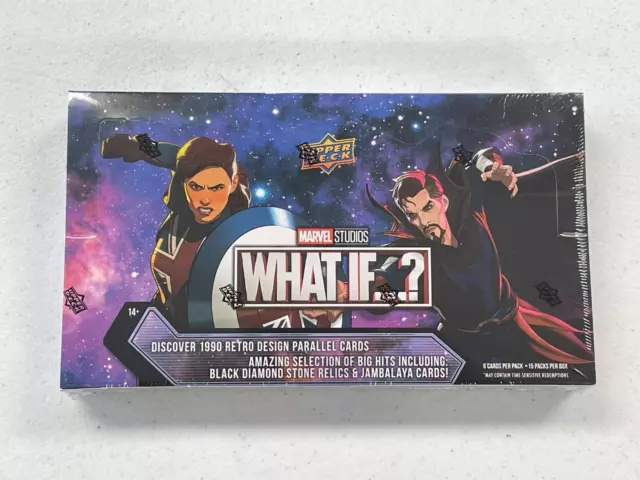 2023 Upper Deck Marvel Studios What If...? Sealed Hobby Box FREE SHIPPING