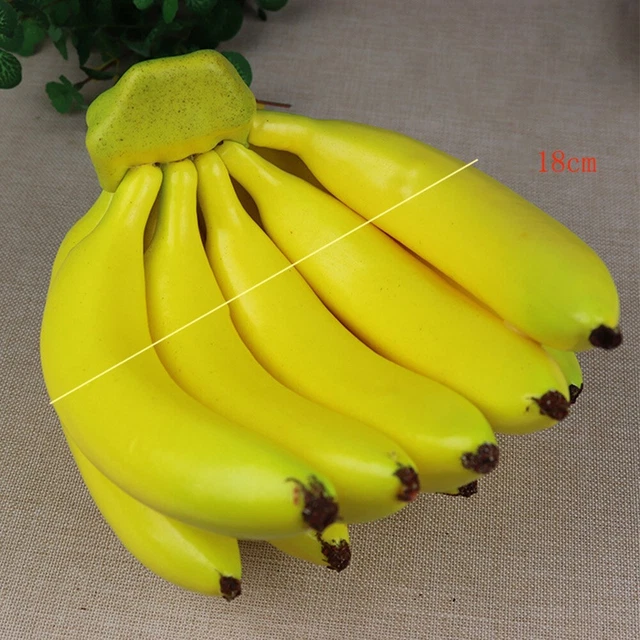 Tranches De Banane Artificielles IMIKEYA - Lot De 10 Décorations Réalistes Pour Photos Ou Déco