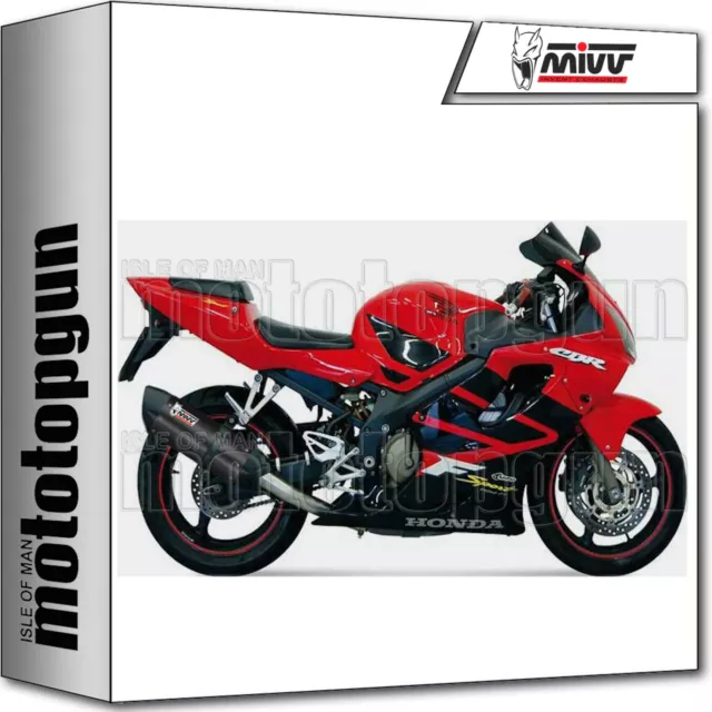 MIVV H.013.L9 scarico hom suono nero honda cbr 600 f 2001 01