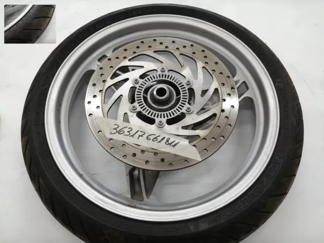 Cerchio Ruota Anteriore Completo Di Pneumatico Disco Freno Bmw F 650 Cs Usato...