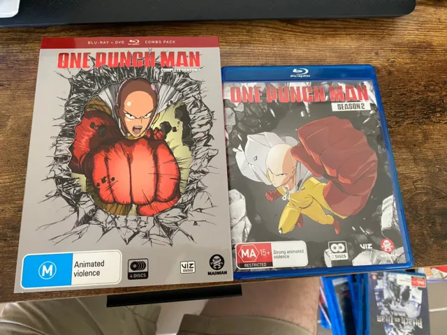 DVD ANIME One Punch Man Season 1-2 Vol.1-24 End ENGLISH VERSION Region All
