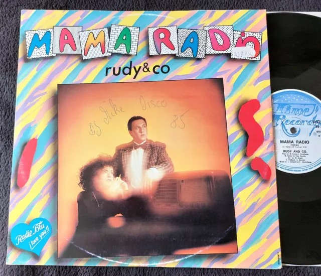 RUDY & CO „MAMA RADIO“ 12“-Maxi RARE ITALO-DISCO / EURODANCE ITALO-PRESS 1985