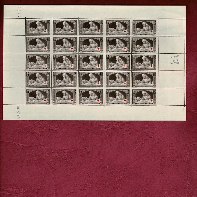 BEAUX TIMBRES DE France N° 463 En Feuille - Neufs Sans Charniere - De